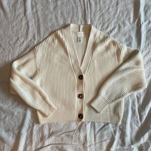 H&M chunky knit cardigan sweater